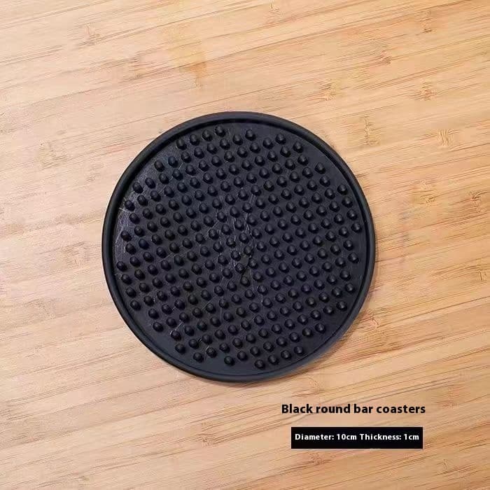 Posavasos de goma antideslizante impermeable con drenaje
