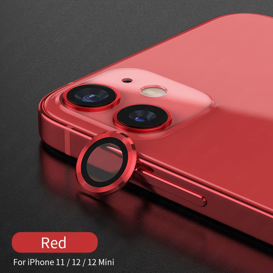 Protector de lente metálico para iPhone