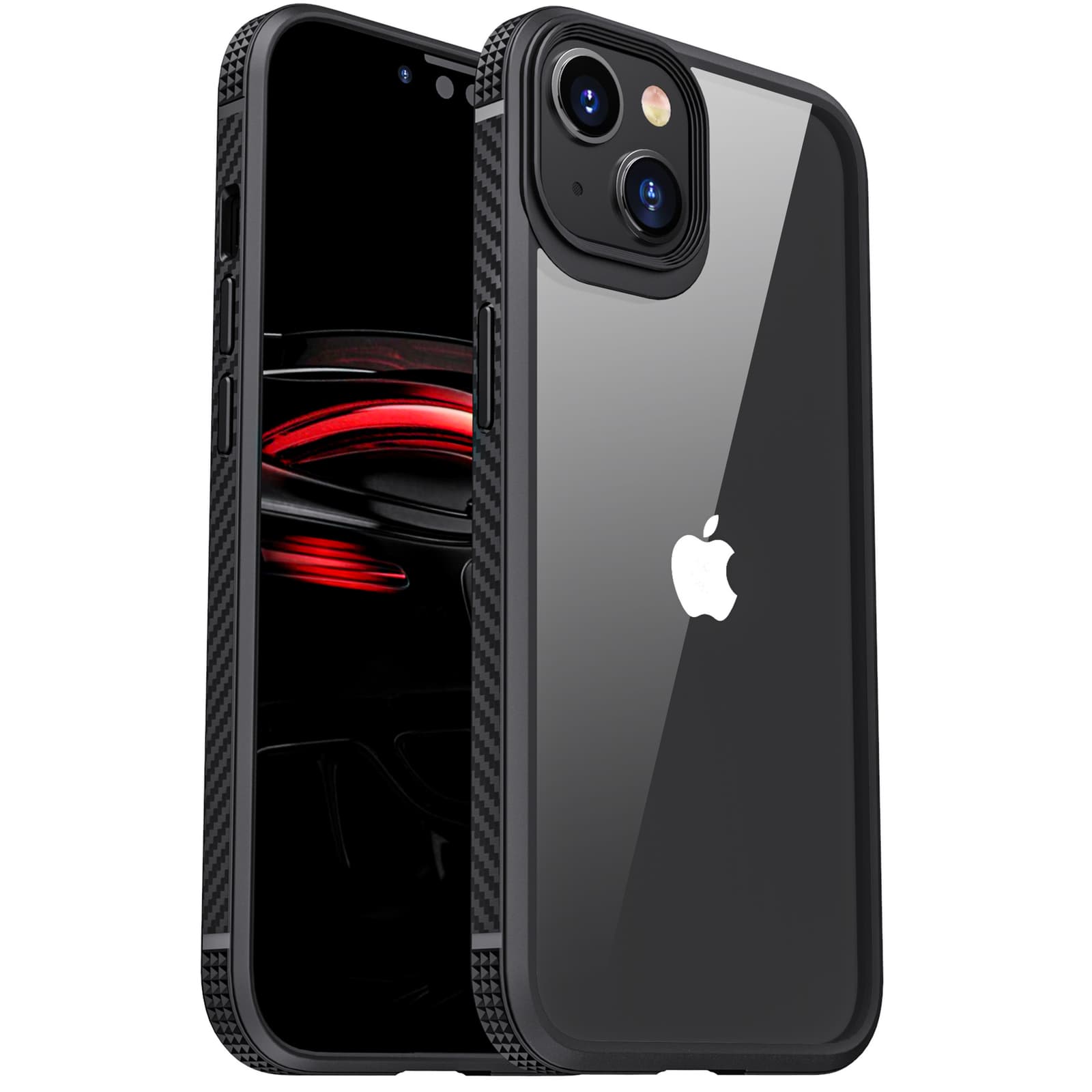 Funda protectora transparente para iPhone 13