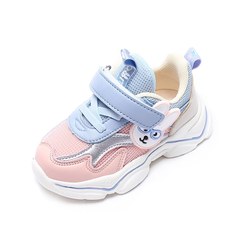 Zapatillas deportivas de malla para niños con dibujos
