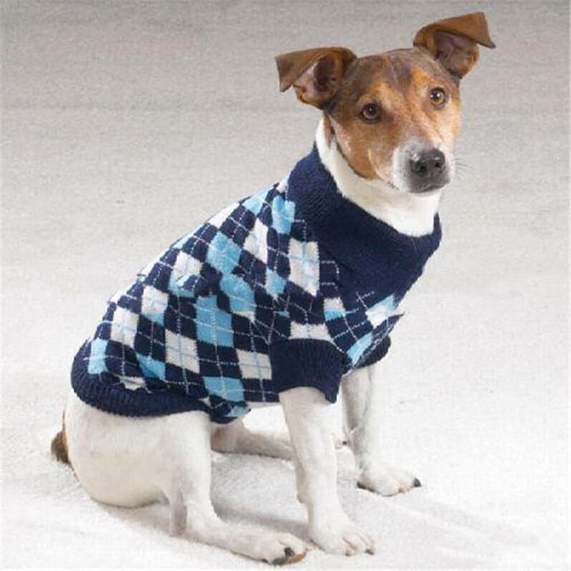 Suéter casual de acrílico para mascotas