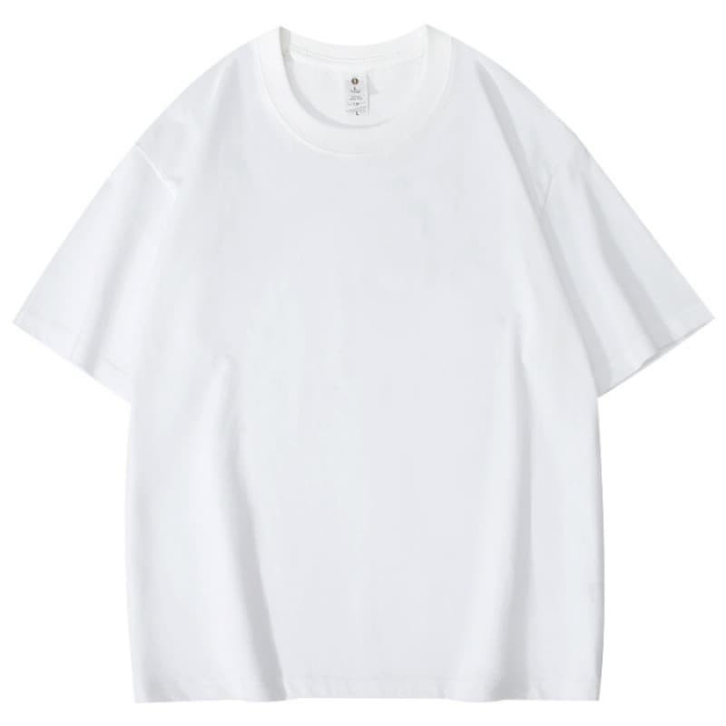 Camiseta cuello redondo algodón peinado