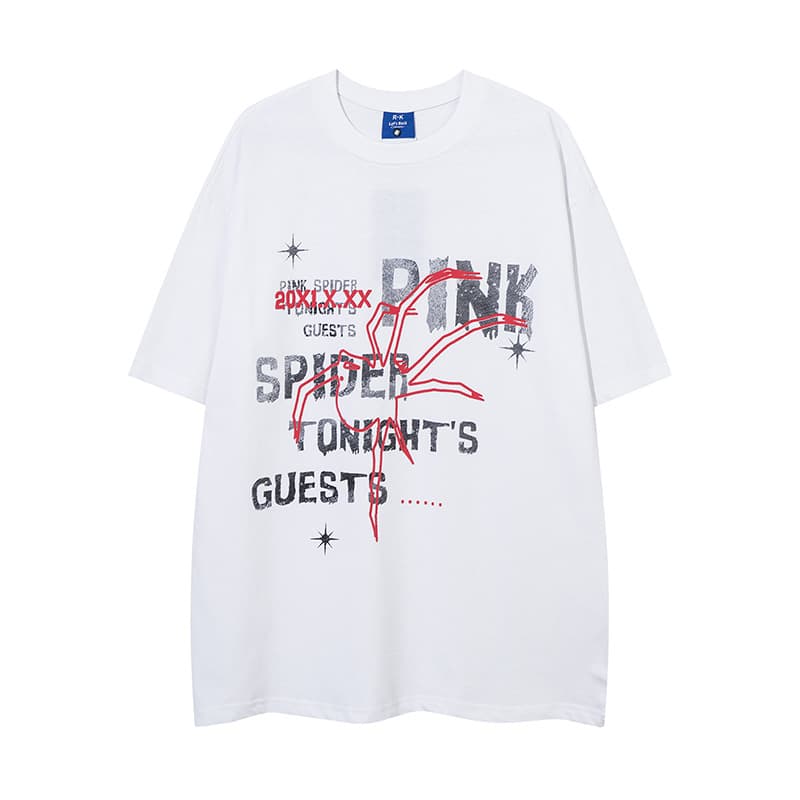 Camiseta de hombre con estampado araña