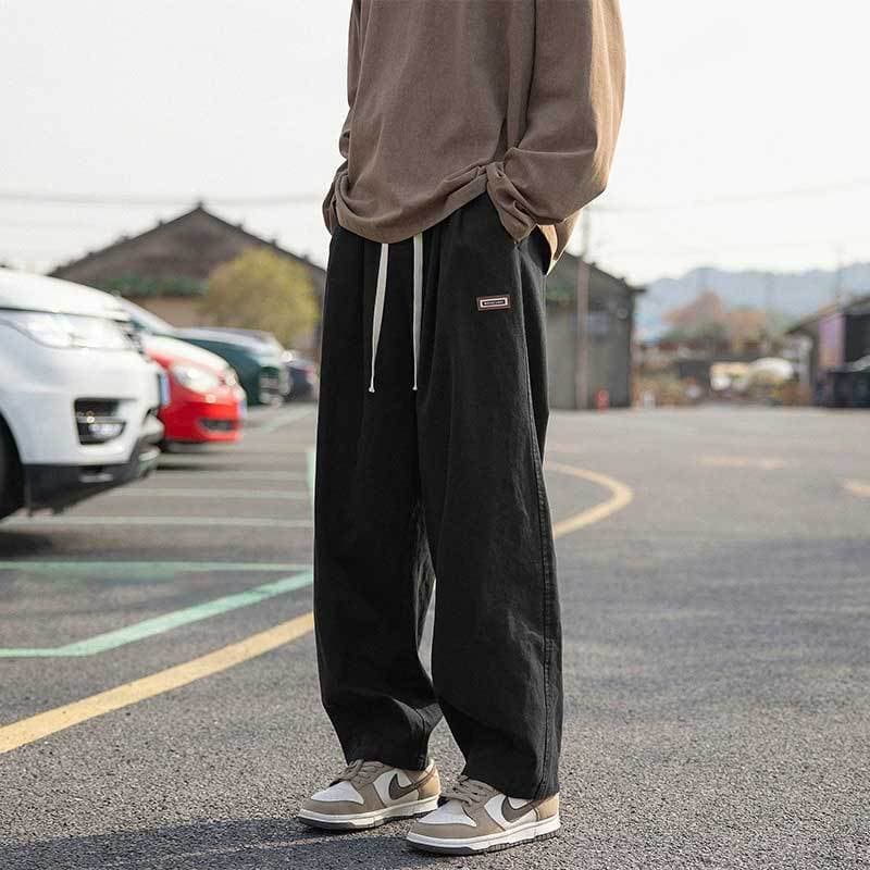 Pantalón recto suelto casual verano