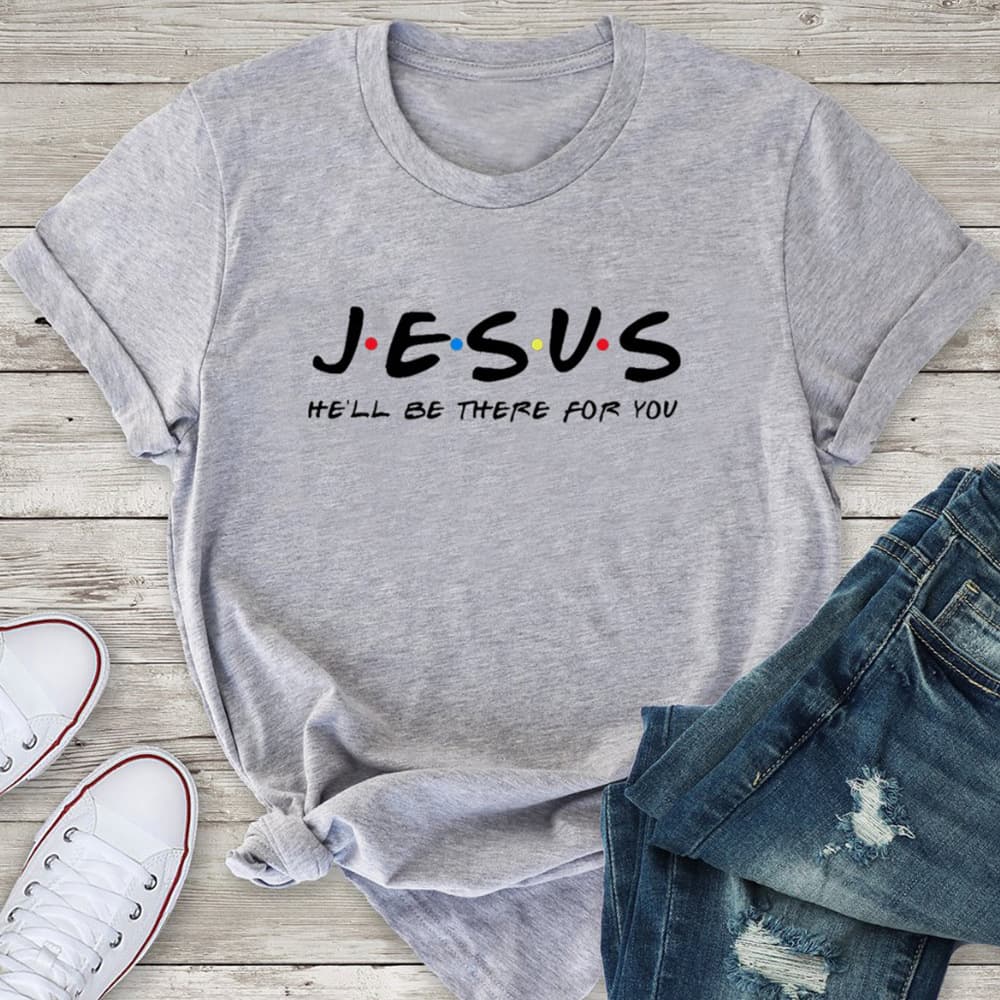 Camiseta casual de algodón con estampado