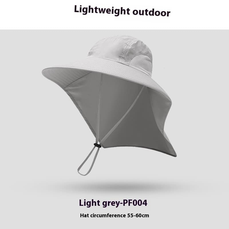 Gorra alpina con protección UV para exteriores