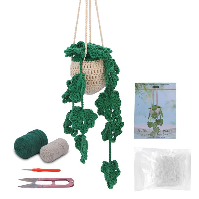 Kit de ganchillo para plantas decorativas