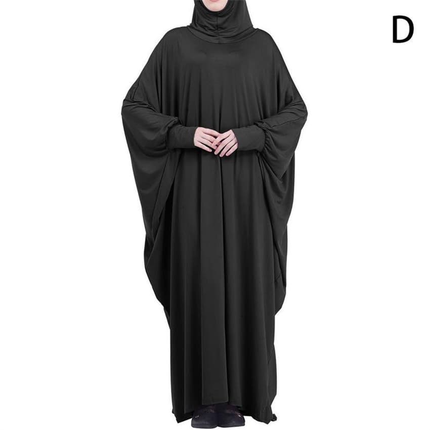 Vestido de mangas murciélago con bolsa integrada