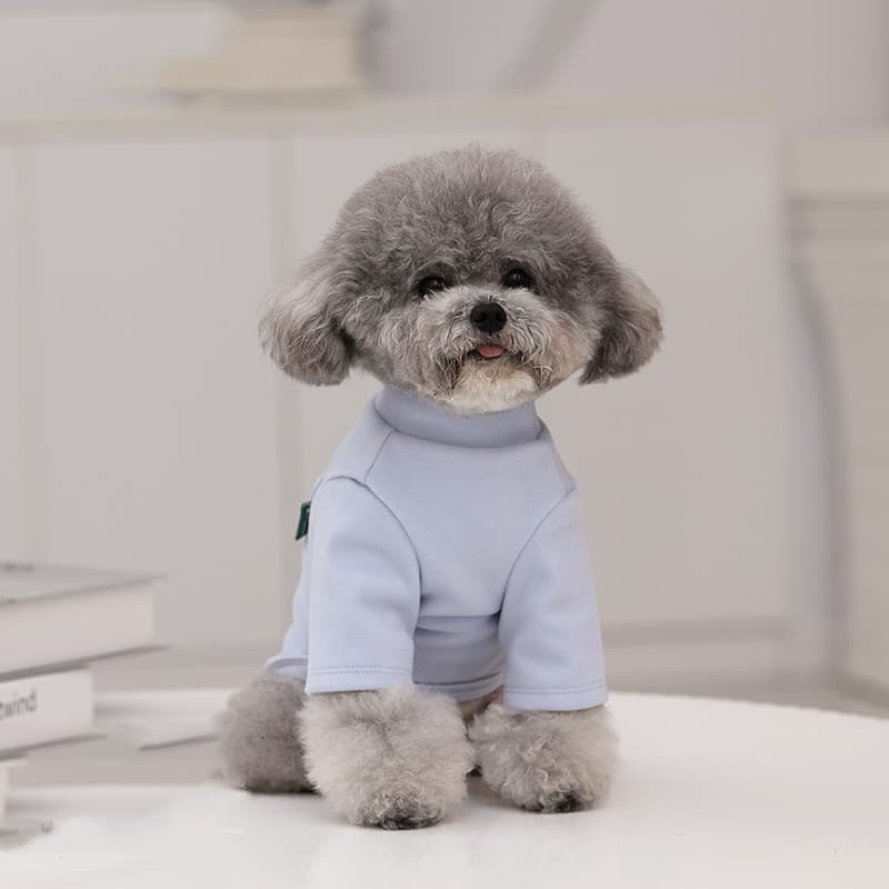 Sudadera acolchada cálida para perros y gatos básica