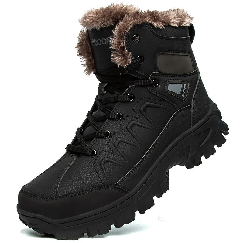 Zapatos de algodón cálido para hombre, tallas grandes