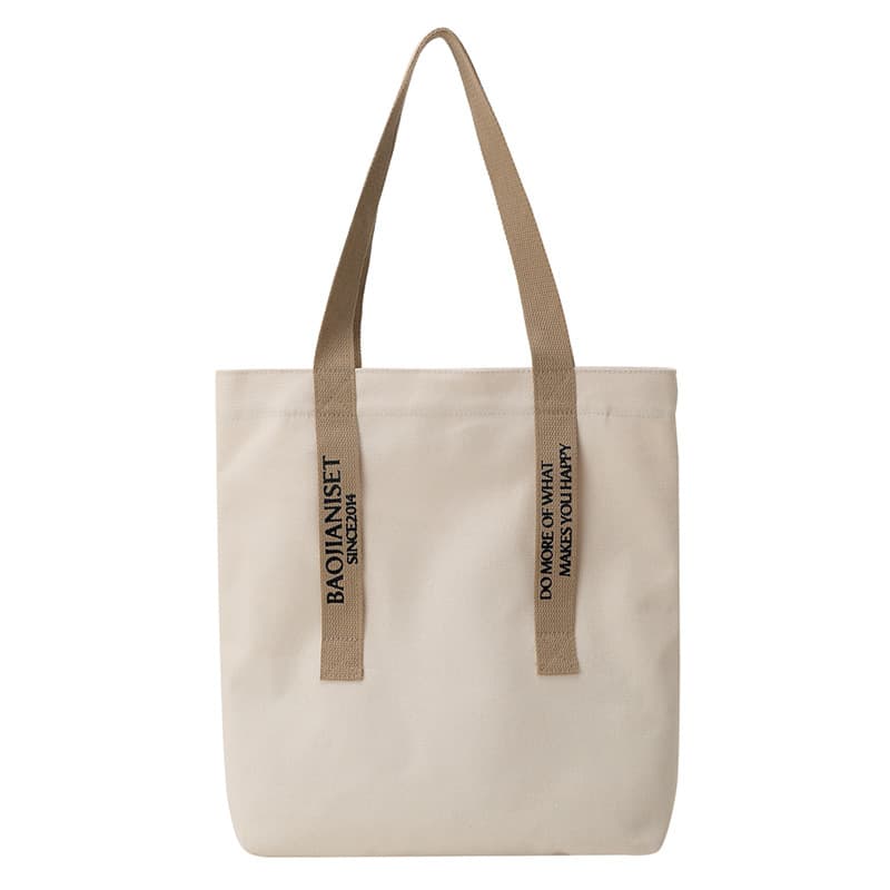 Bolsa de lona simple para mujer