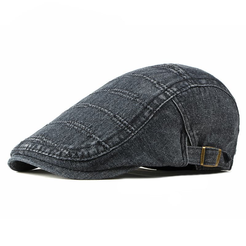 Boina vaquera desgastada para mujer estilo casual