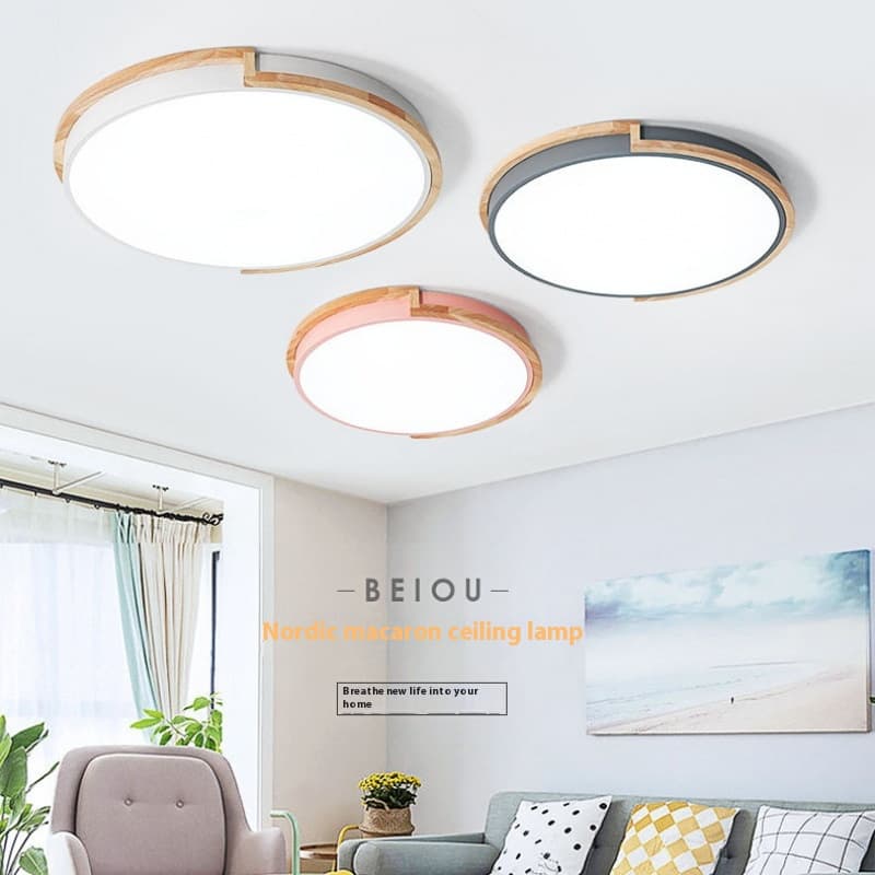 Lámpara de techo moderna simple para dormitorio