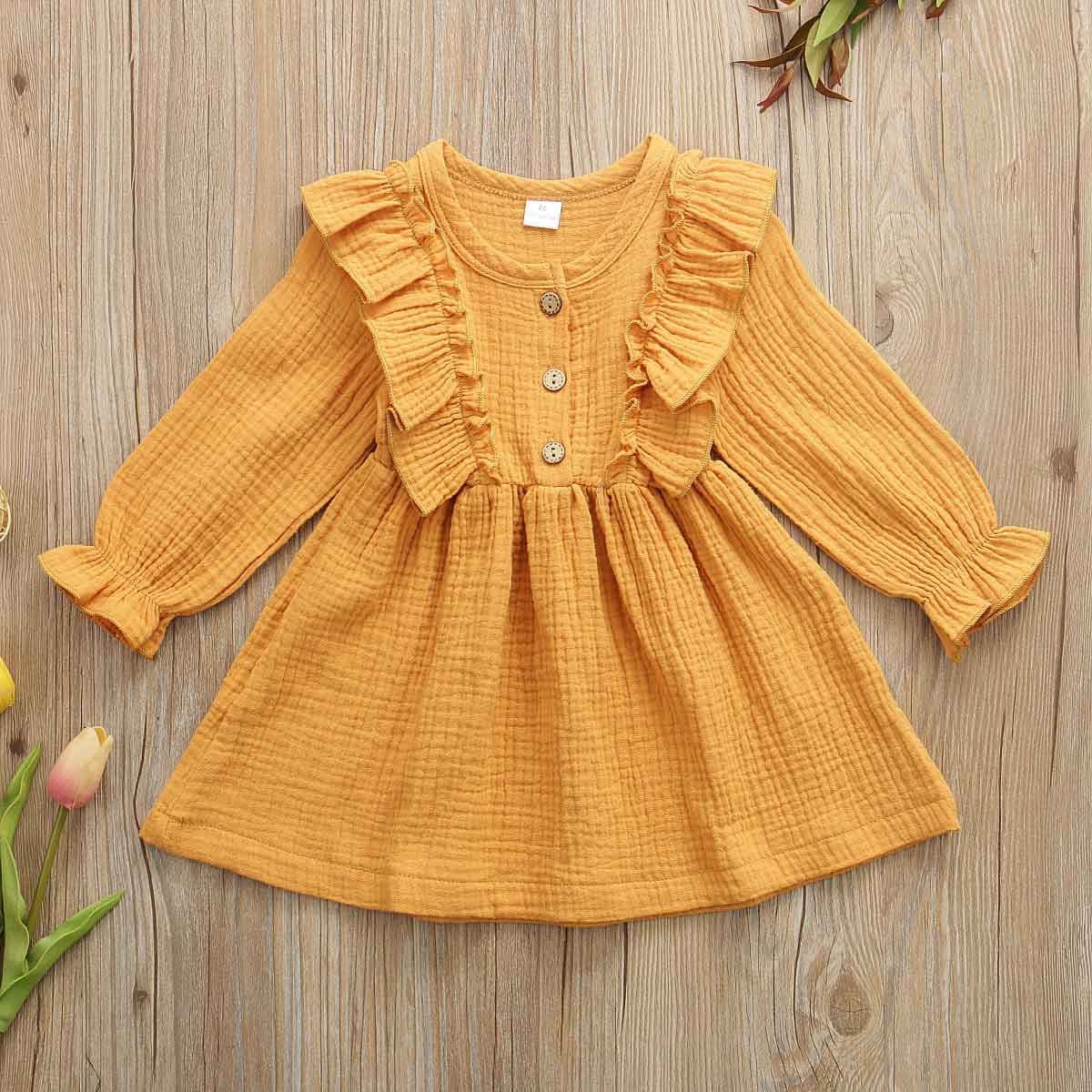 Vestido de niña 100% algodón