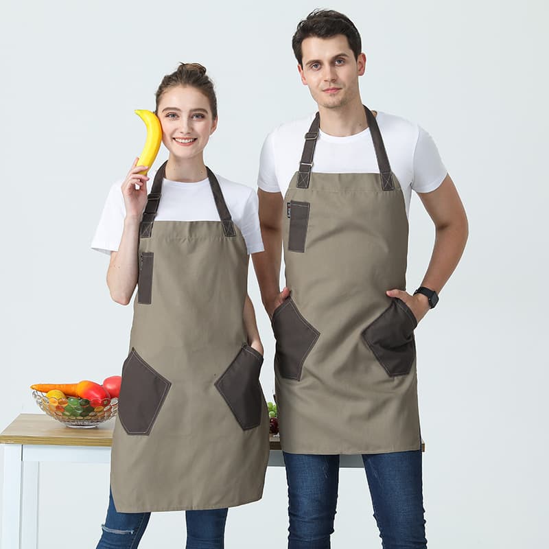 Delantal de lona para cocina y restaurante