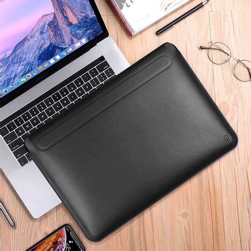 Funda protectora de tablet y laptop en cuero PU