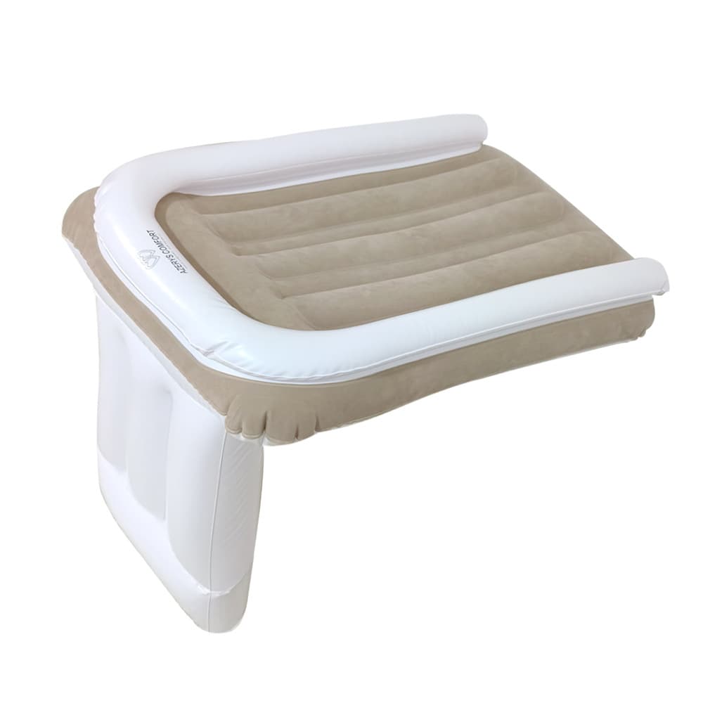Colchón inflable para automóvil con protección plegable