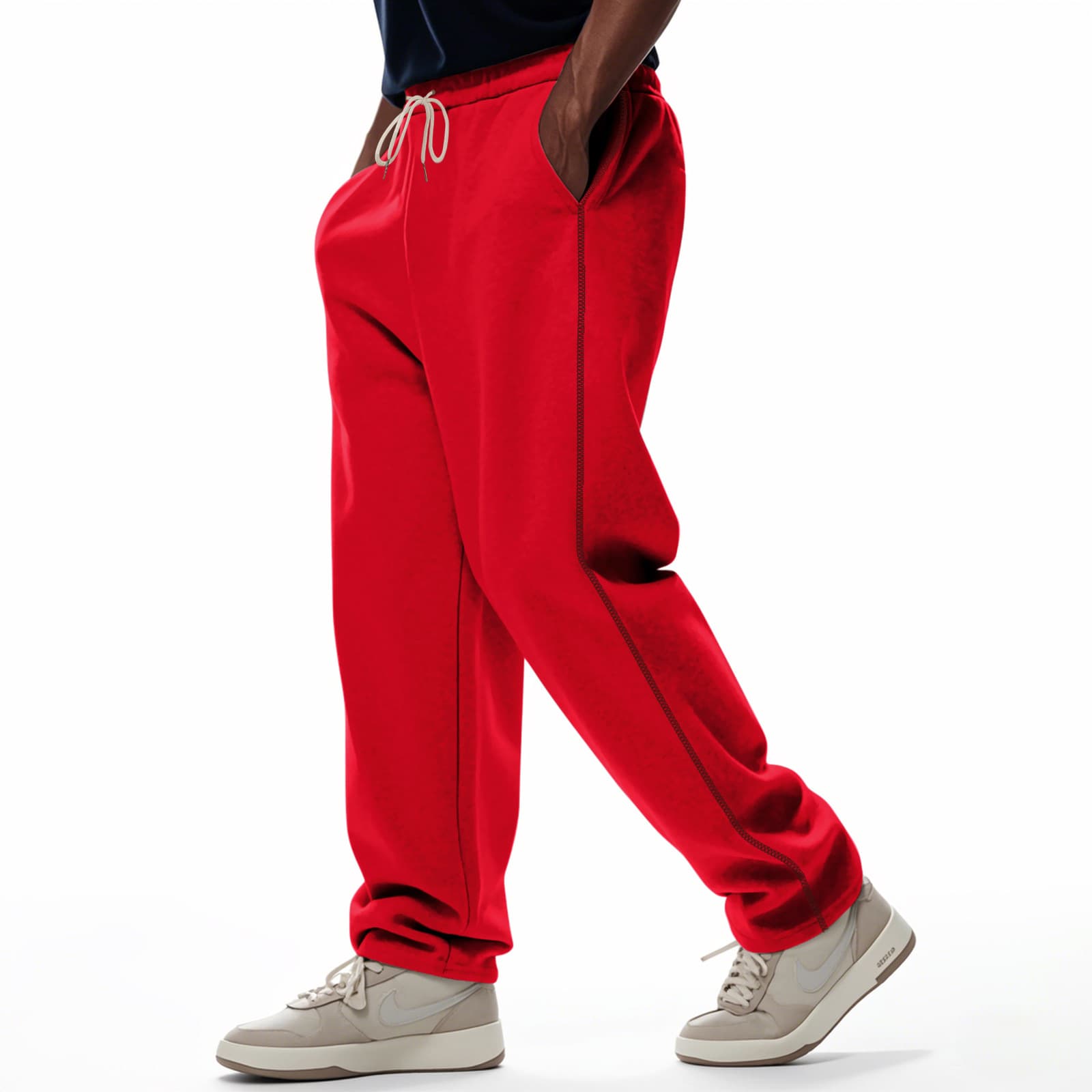 Pantalones deportivos de fibra poliéster resistente