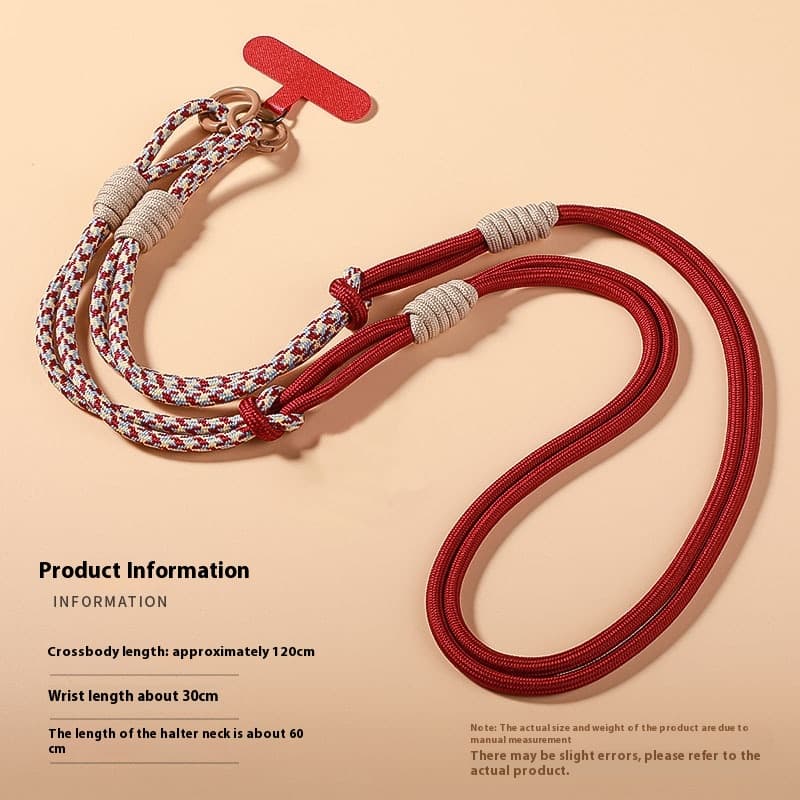 Cordón para teléfono ajustable tipo crossbody