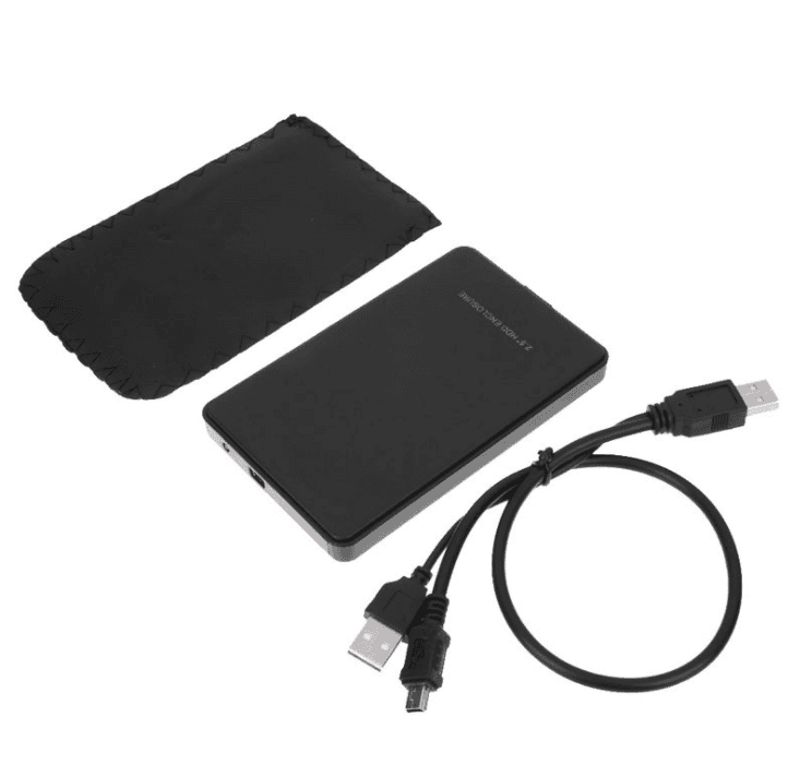 Estuche externo para disco duro IDE USB 2.0 de 2.5"