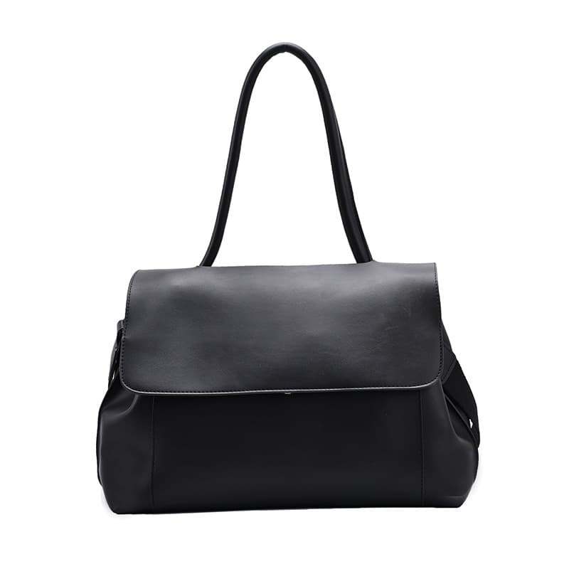 Bolsa cuadrada pequeña de PU con correa de hombro