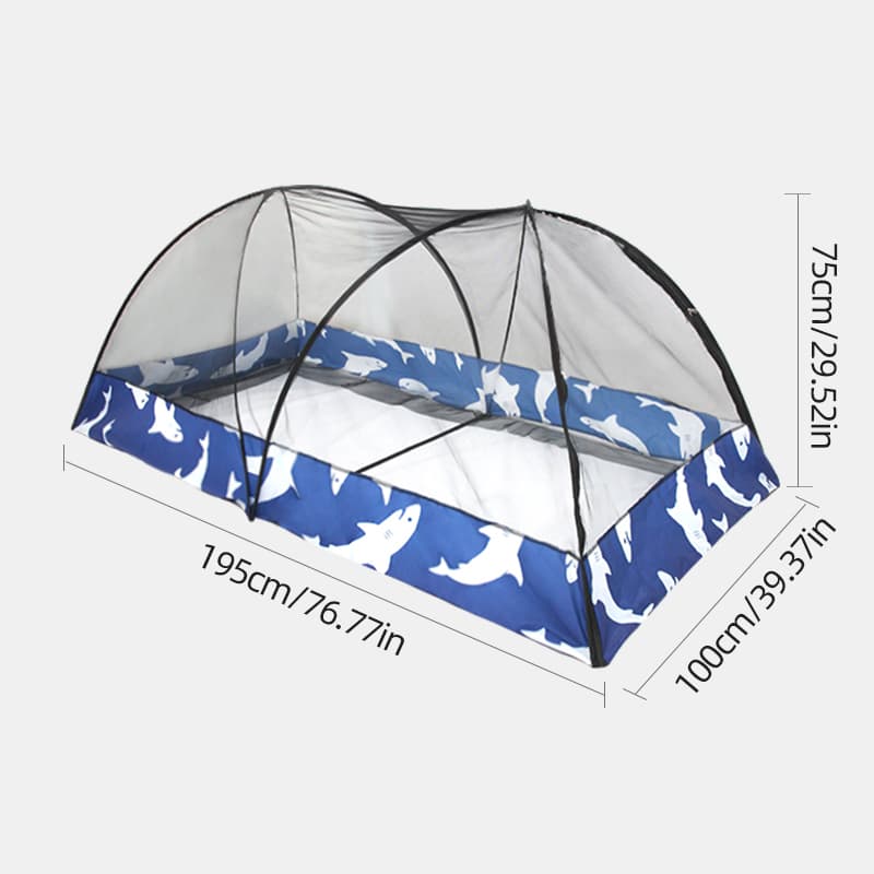 Red de mosquitos instantánea plegable para camping