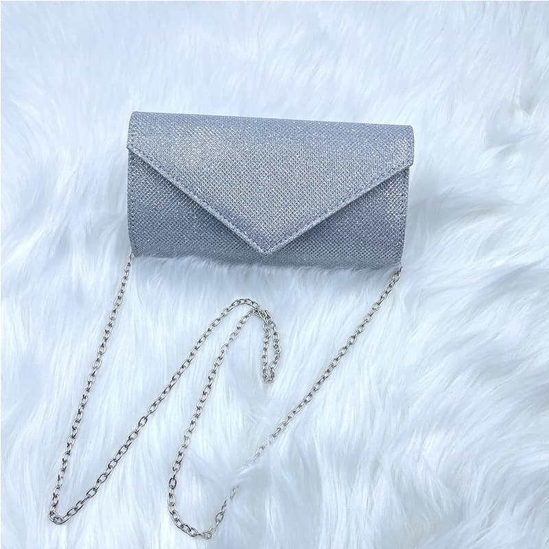 Bolsa de noche con brillo para eventos y cenas
