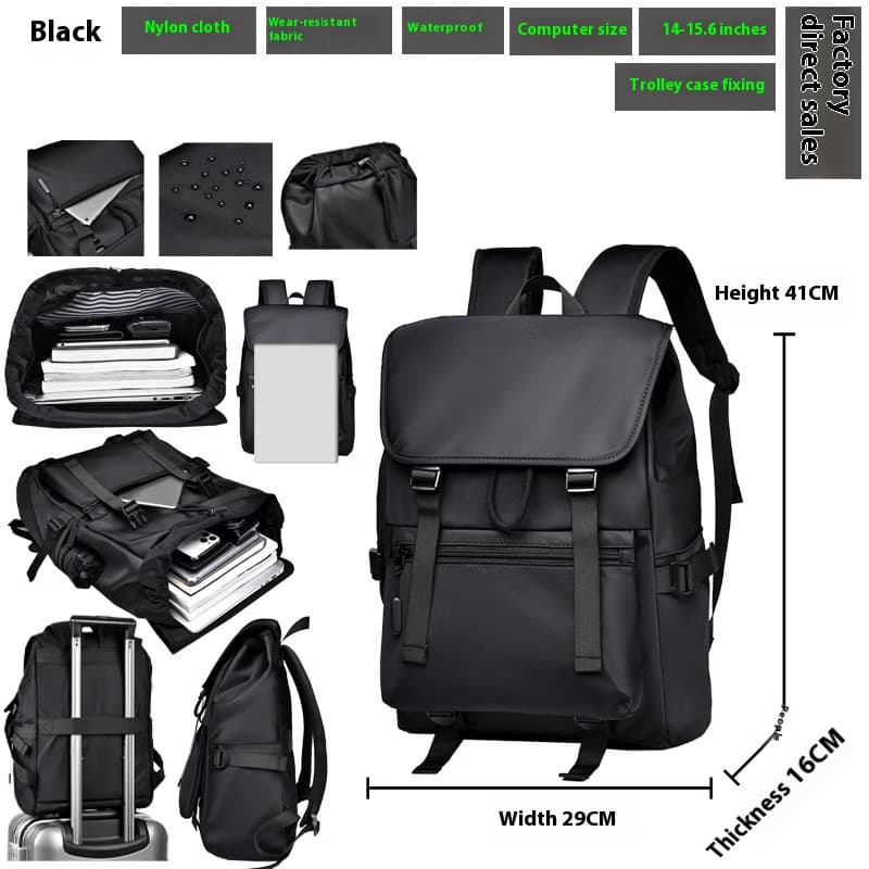 Mochila resistente al agua gran capacidad