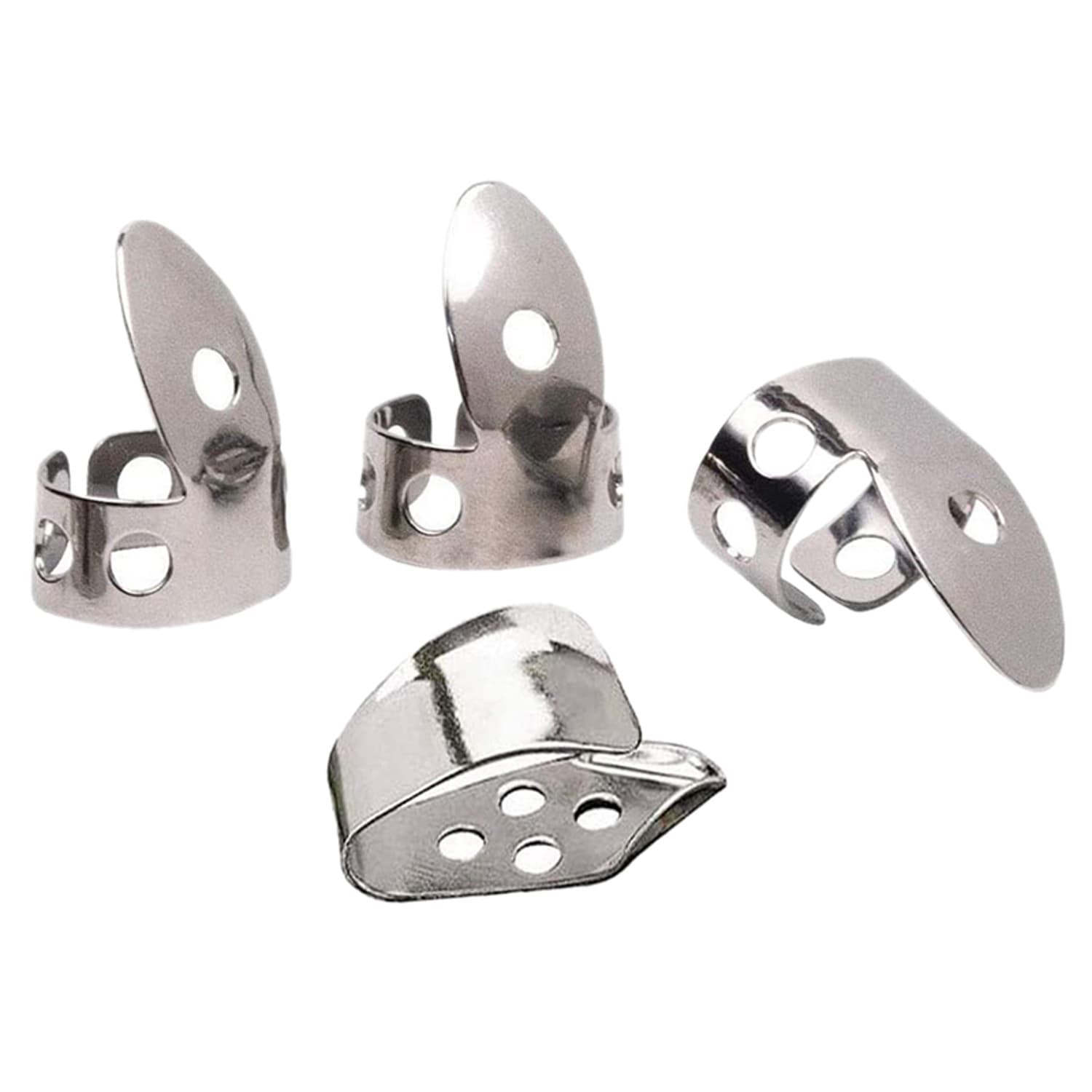 Dediles metálicos para guitarra 4 piezas