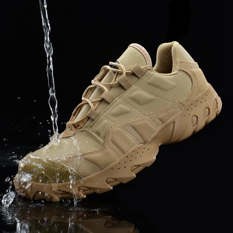 Zapatos de senderismo estilo militar con suela antideslizante