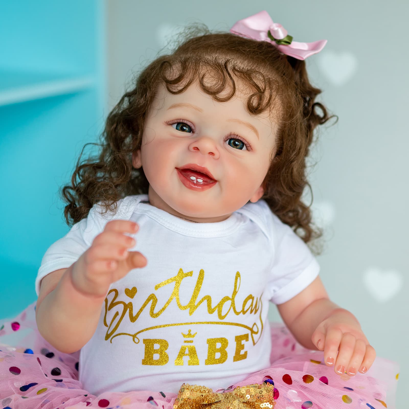 Muñeca realista de bebé princess, silicona suave, 60 cm