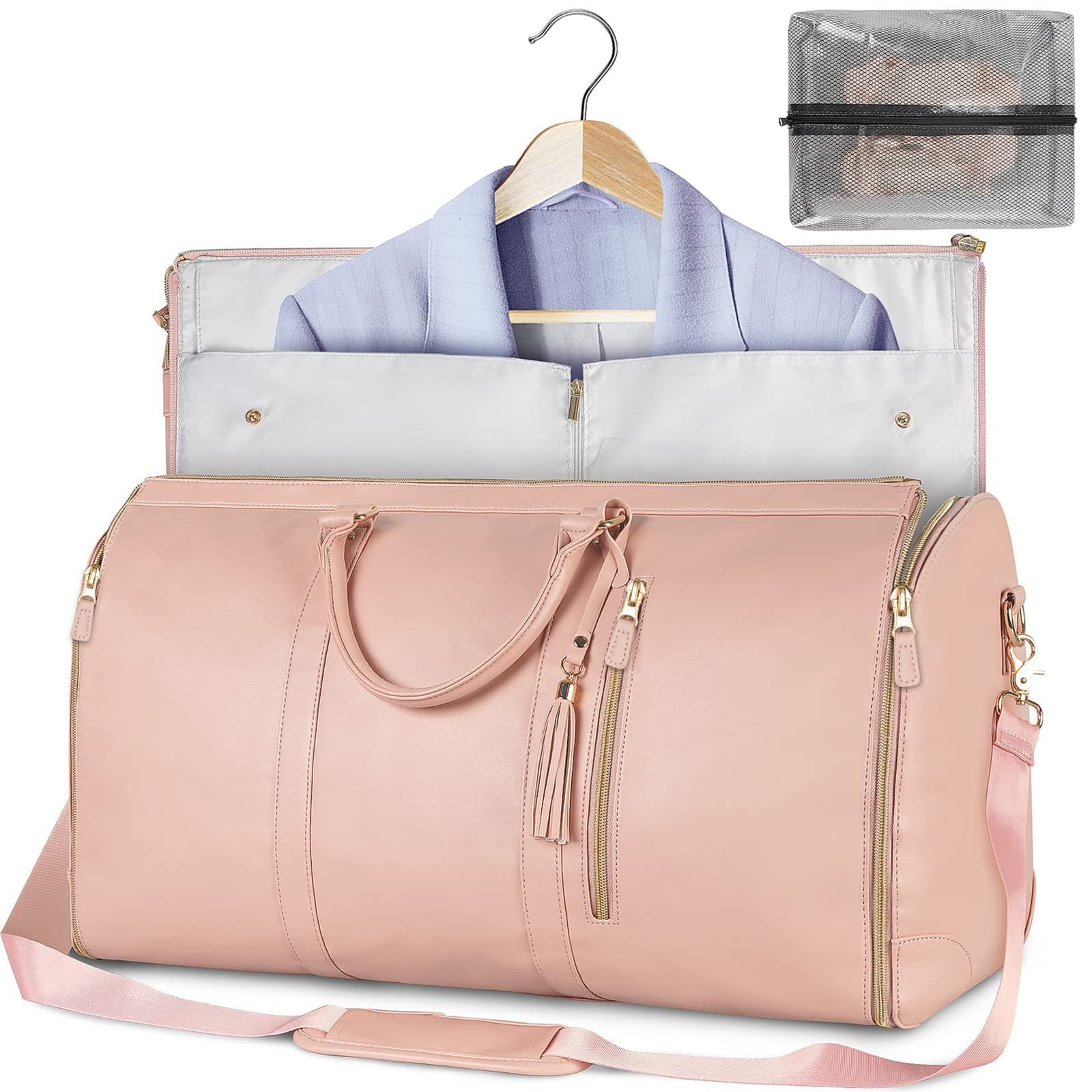 Bolso de viaje de gran capacidad con separador seco-húmedo