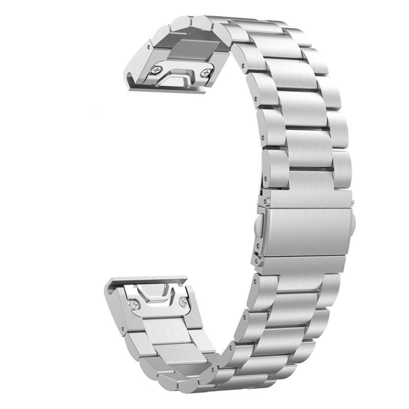 Correa de reloj de acero inoxidable con liberación rápida