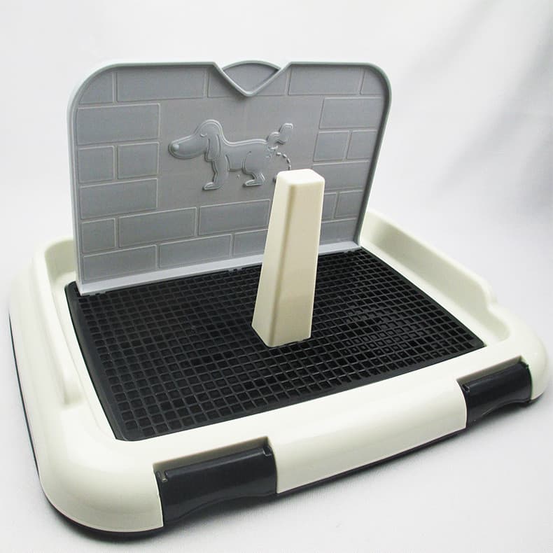Bandeja sanitaria para perro con panel removible