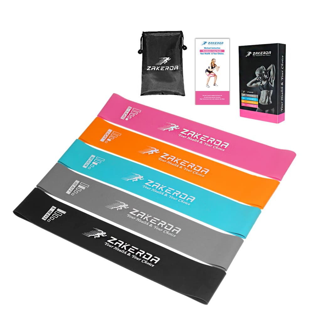 Bandas elásticas de resistencia para yoga y pilates