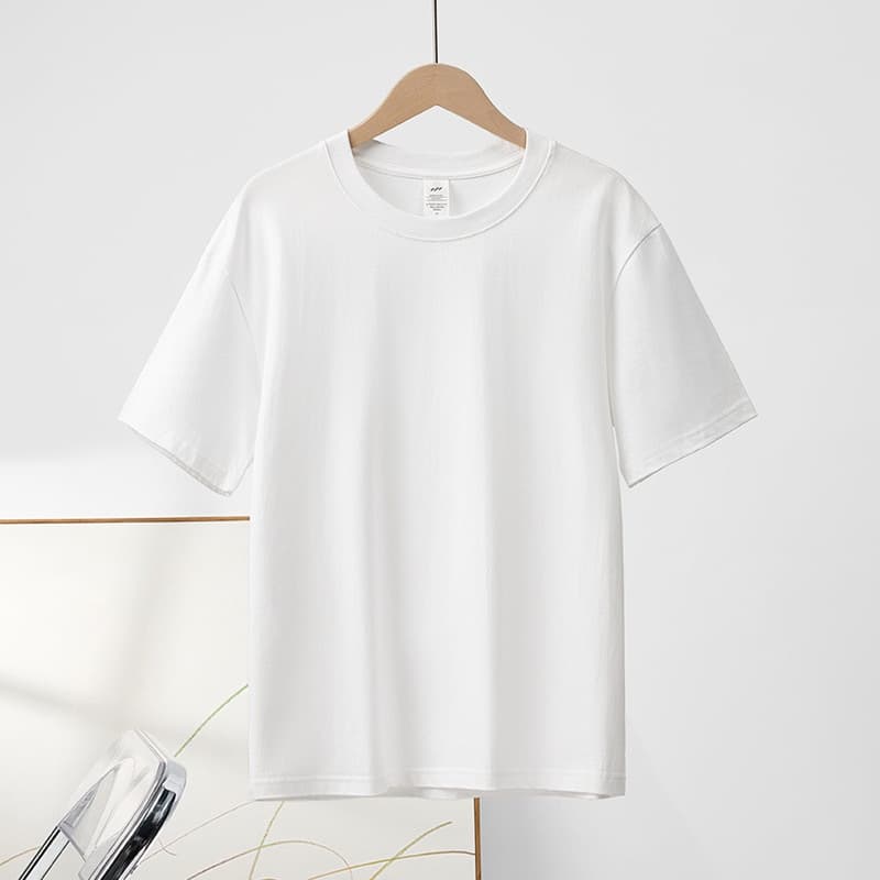 Camiseta básica de hombre en algodón puro