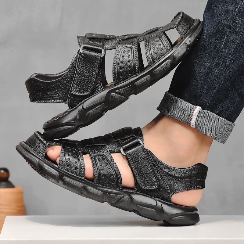 Zapatos de playa retro con cierre de velcro