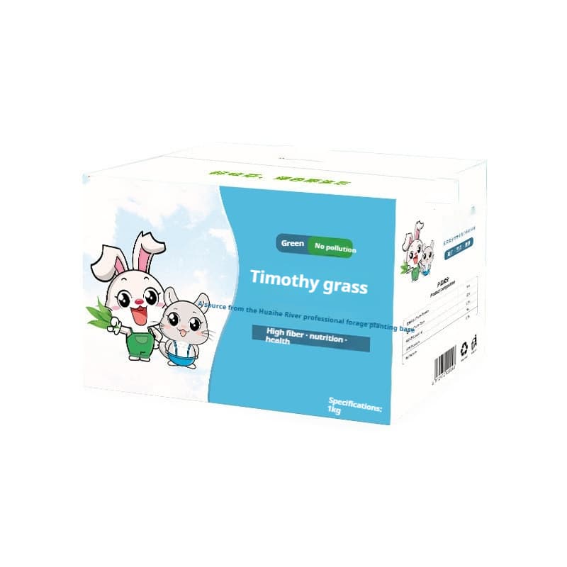 Heno de timothy seco para mascotas pequeñas