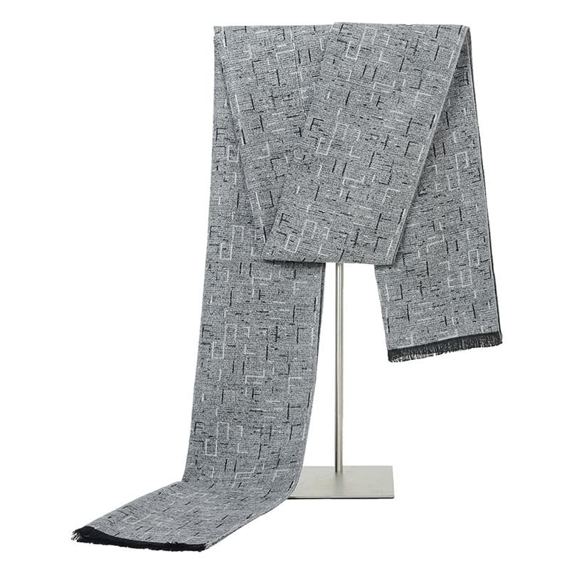 Bufanda hombre negocios casual jacquard calidez