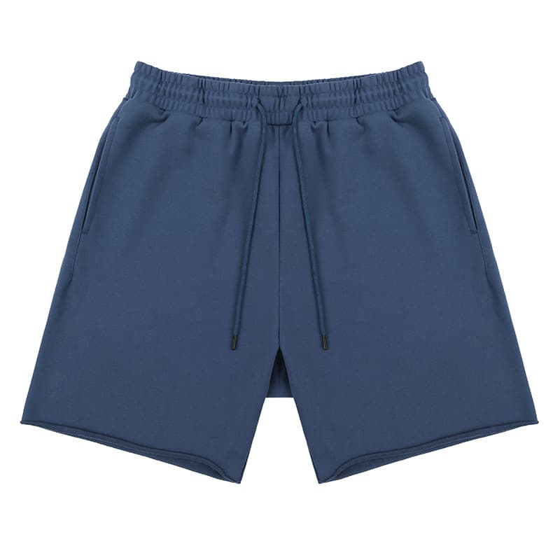 Shorts deportivos sueltos de color sólido