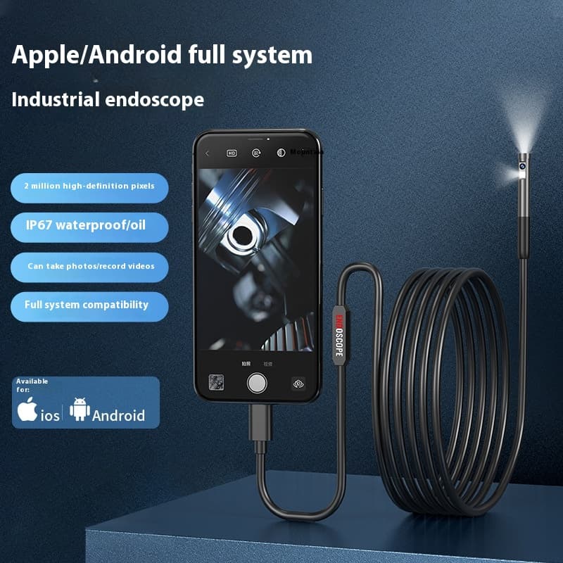 Endoscopio USB tipo C para teléfono móvil