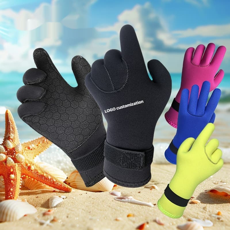 Guantes de buceo neopreno 3mm para natación mujer