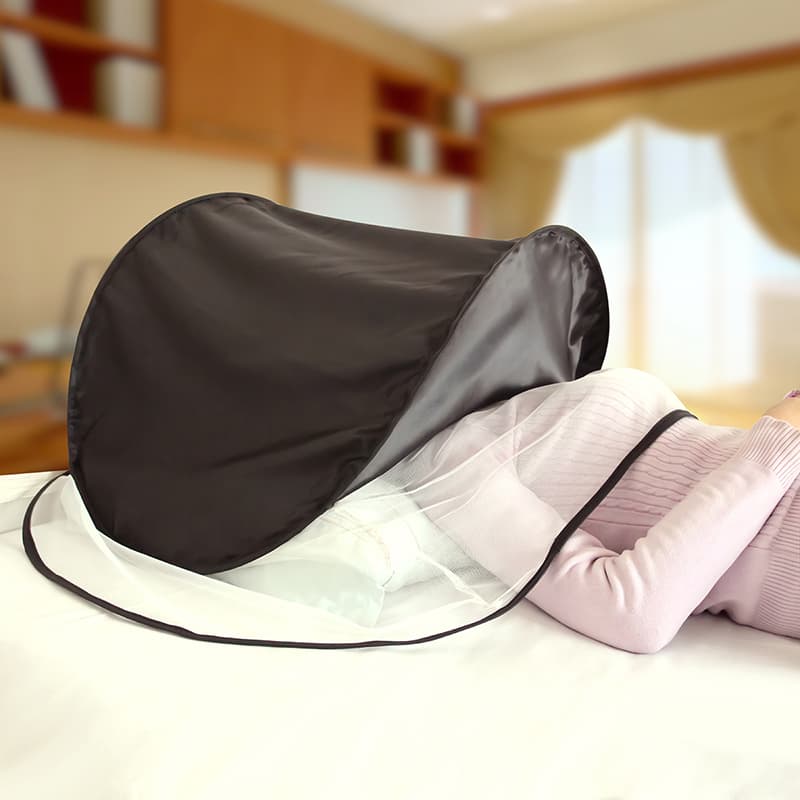 Red mosquitera blackout emergente para dormir y viajar