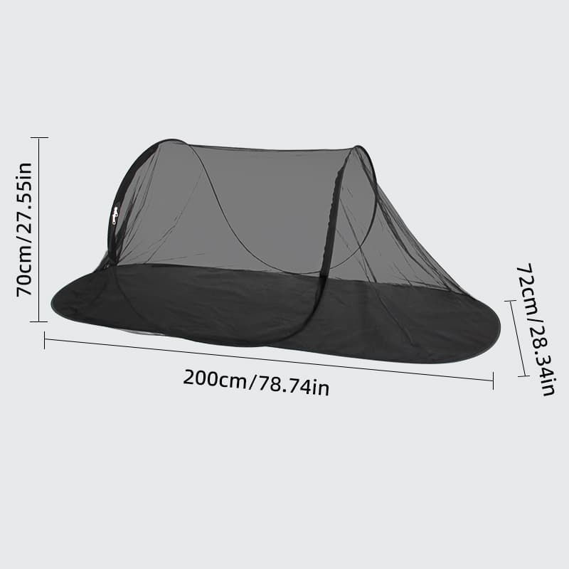 Mosquitera portátil para camping sin instalación