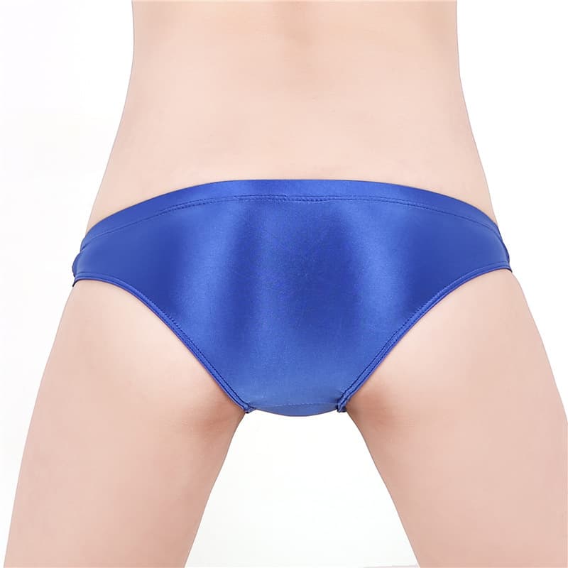 Calzoncillos hombre, talle bajo, brillo satinado