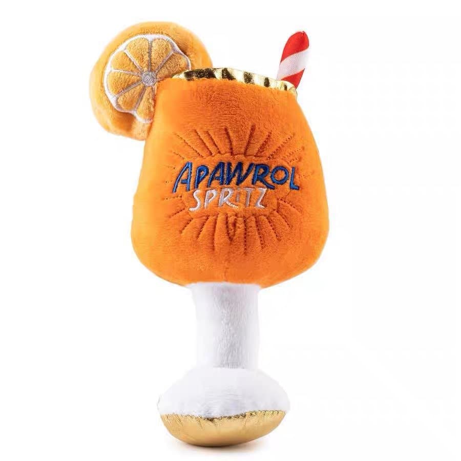 Juguete para perro con sonido de copa de vino