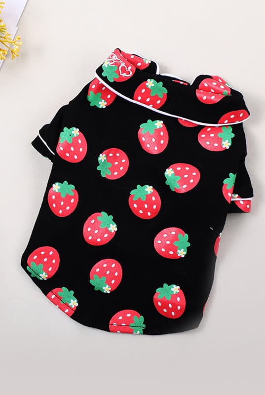 Ropa de algodón para perro primavera y verano
