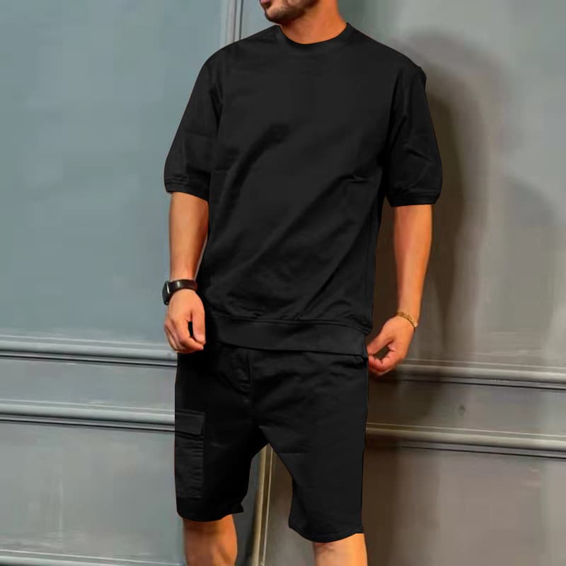 Conjunto deportivo para hombre: playera y shorts