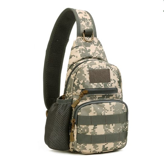 Mochila de viaje multifunción con diseño táctico