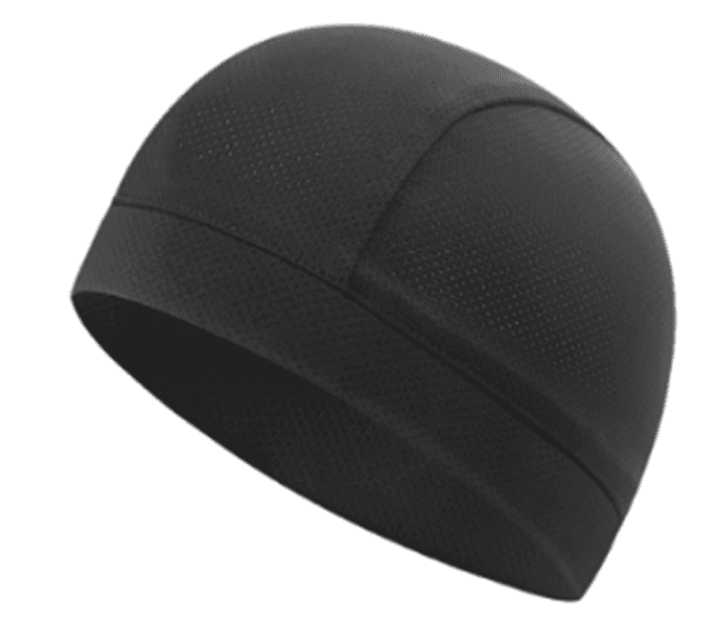 Gorra tipo melón con protección solar